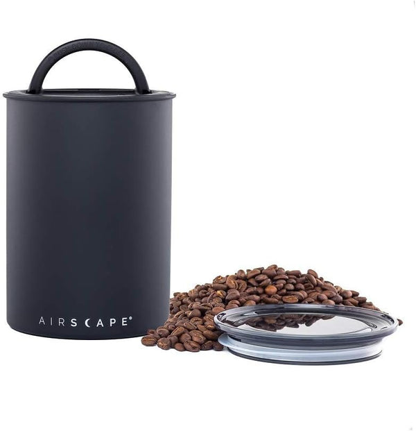 Stainless Steel 2 Quart Coffee Canister by Airscape